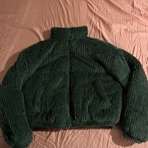Wild Fable Green Cropped Jacket Size XS